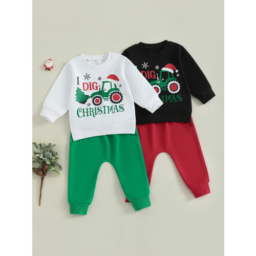 (3-4 Years, Red) Conjunto de ropa y pantalón. 2