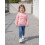 (18-24 Months, Pink) Φθινοπωρινό φούτερ κοριτσιών, μακριά μανίκια 2
