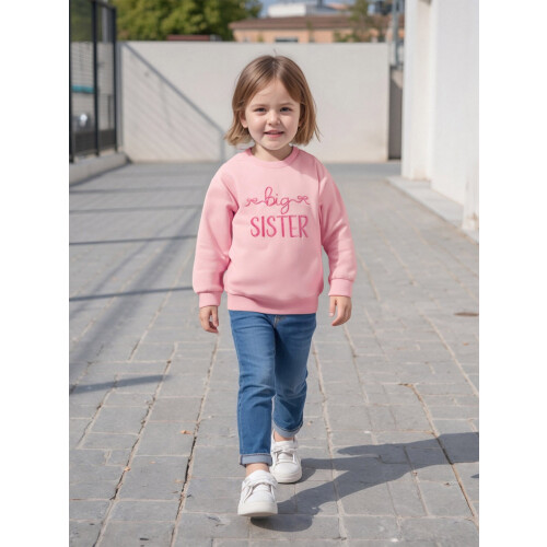 (18-24 Months, Pink) Φθινοπωρινό φούτερ κοριτσιών, μακριά μανίκια 1