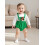 (12-18 Months, White) Σετ ποδοσφαιρικής στολής με τιράντες. 7