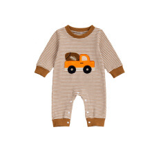 (6-12 Months, Brown) Kisfiú őszi pulóver, aranyos ruhában