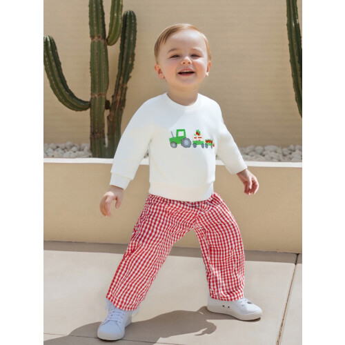 (12-18 Months, White) Set de 2 talie elastică 2