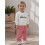 (12-18 Months, White) Set de 2 talie elastică 4