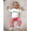 (3-4 Years, White) Set de 2 talie elastică 7