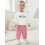 (12-18 Months, White) Set de 2 talie elastică 6