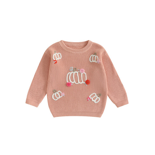 (4-5 Years, Pink) Πουλόβερ Halloween για ζεστά ρούχα