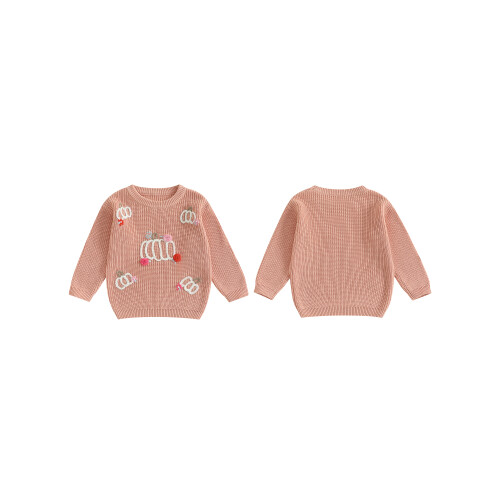 (4-5 Years, Pink) Πουλόβερ Halloween για ζεστά ρούχα 1