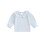 (5-6 Years, White) Φθινοπωρινό T-shirt νήπια φαρδιά μπλούζα 1