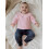 (5-6 Years, Pink) Φθινοπωρινό T-shirt νήπια φαρδιά μπλούζα 7