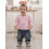 (5-6 Years, Pink) Φθινοπωρινό T-shirt νήπια φαρδιά μπλούζα 4