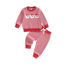 (12-18 Months, Red) Zimní vánoční souprava kapsovými kalhotami.
