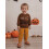 (9-12 Months, Brown) Κορίτσια Πλεκτό Πουλόβερ Μακρυμάνικο O Neck Ghost Γράμμα Κέντημα 4