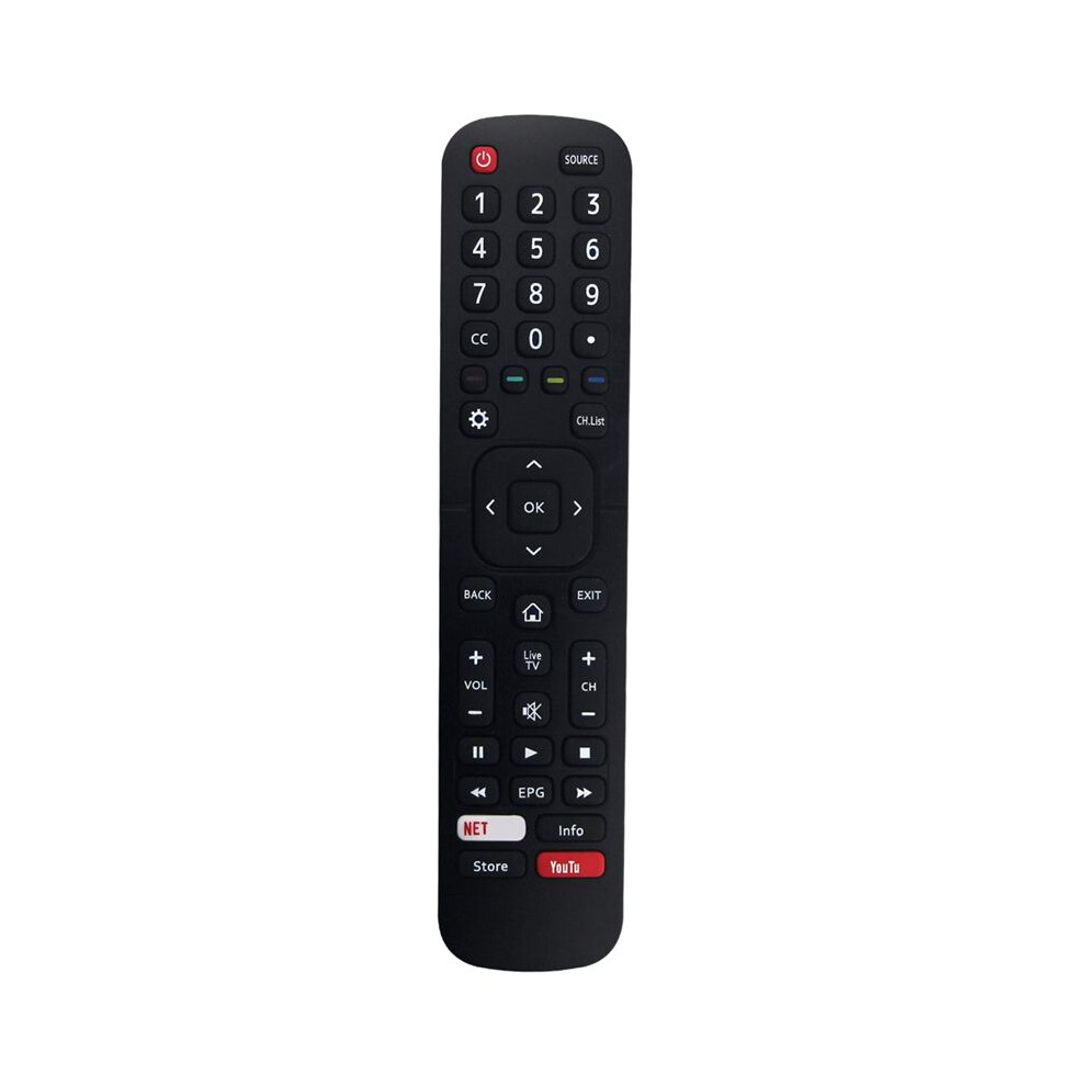 Replace En2bb27 Remote For Lcd Led Tv H32a5840 H43ae6030 H32b5600 H39ae5500 H40b5600 En2bb27h En2bb27hb 4712629782132