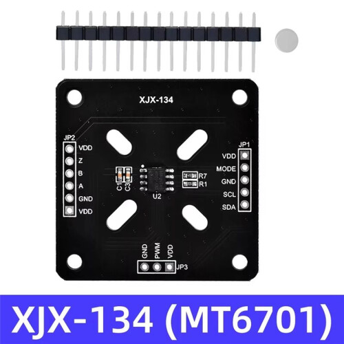 XJX-134 MT6701 MT6701CT Magnetic Encoder Evaluation Kit 42-Stepper Motor PWM Control Module 1