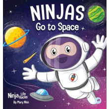 Ninjas Go to Space by Mary Nhin Hardcover Book