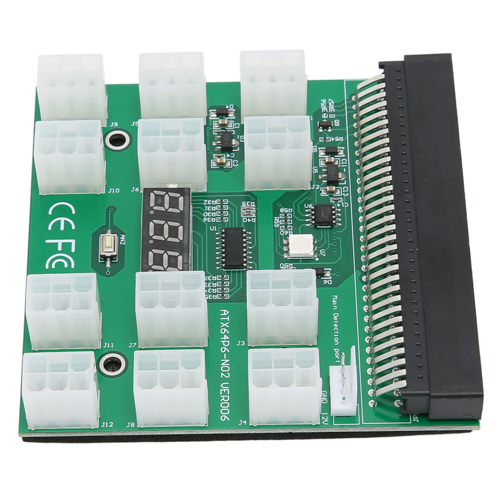 Gpu Mining Breakout Board 6 Pin 12V 7444352506125