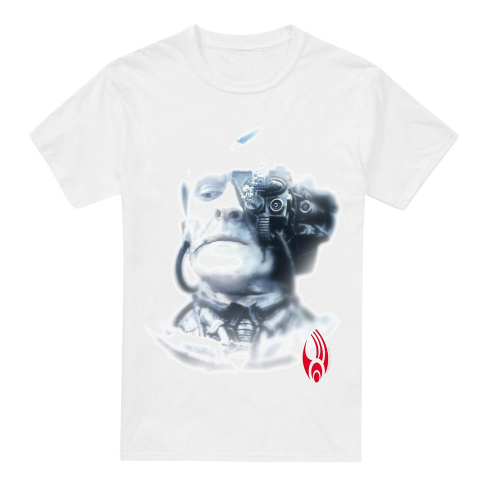 Star Trek (5Xl, ) Mens Borg Head T-Shirt White