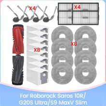 Per Saros 10R/G20S Ultra/S9 MaxV Slim Parti di Ricambio Spazzola per Aspirapolvere Filtro Hepa Panno per Mocio Sacchetto per La Polvere
