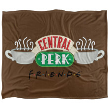 Friends Central Perk Logo Blanket