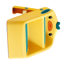 Foldable 2-Step Toddler Stool, Yellow, PP
