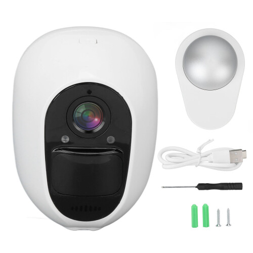 Wireless Home Security Camera With Full HD Resolution Motion Alerts Waterproof Design And Multi Device Compatibility