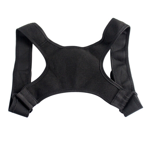 Correcteur de posture noir 60g 160x150x25mm
