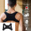 Correcteur de posture noir 60g 160x150x25mm 6