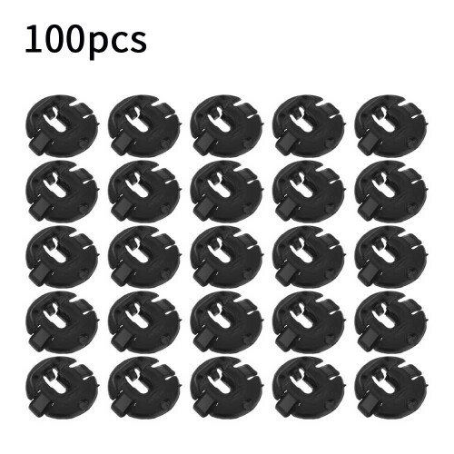 100 St Bil Hjulhus Foder FäStbricka Plast Fasta Clips 4F0825429A för - A4 B8 1
