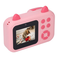 Fotocamera con stampa termica rossa 1300mAh 123.8x80x48mm