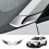 Exterior Chrome Silver a Pillar Front Side Window Panel Cover Trim Garnish for    2021 2022 2