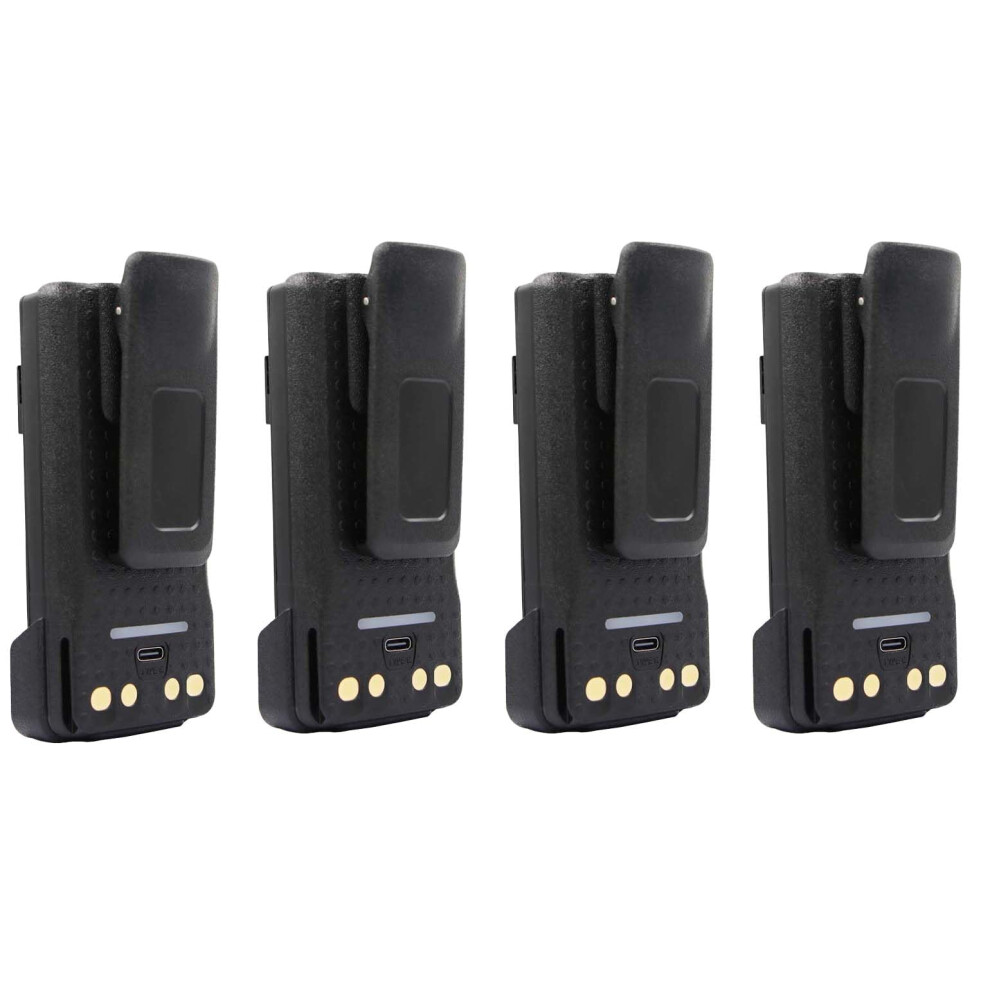 4Pack Radio Replacement Battery For Motorola Pmnn4491c 7.4V 3350Mah Longlasting Liion 9771547232124