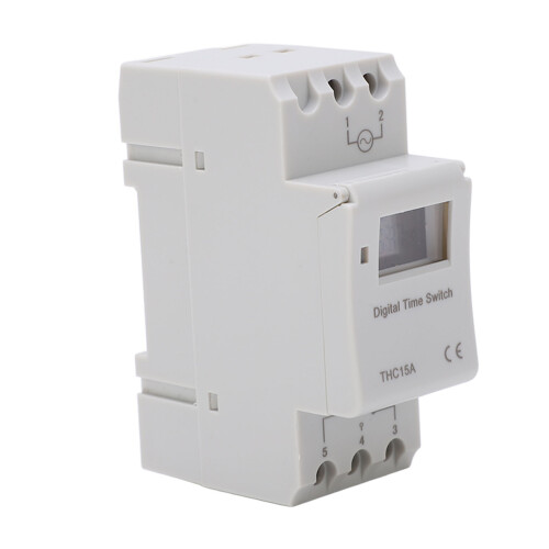 Full Time Range Programmable Timer Time Relay Switch Digital LCD Power Programmable Timer With17Times Daily Weekly Program High Precision 1
