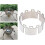 Camping Stove Windscreen with Windproof Outer Wall and Energy Saving Design for Outdoor Cooking 5