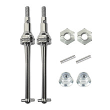 Metall-Vorderradantriebswelle CVD und 12-Mm-Radsechskant für MJX Go H16 16207 16208 16209 16210 1/16 RC-Auto-Upgrade-Teile