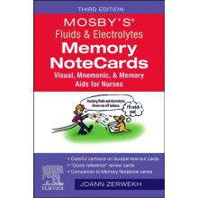 Mosbys Fluids amp Electrolytes Memory NoteCards by Zerwekh JoAnn Presi