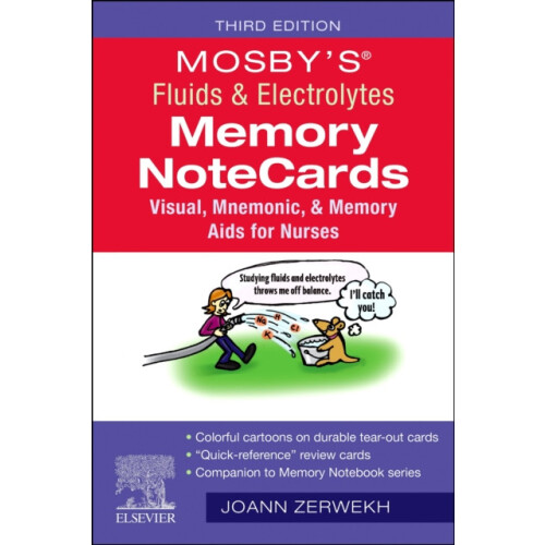 Mosbys Fluids amp Electrolytes Memory NoteCards by Zerwekh JoAnn Presi