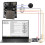 CX1000BM Serial Voice Player Module MP3 Playback Chip Single Chip Control Triggers Voice Broadcast Custom Audio,B 2