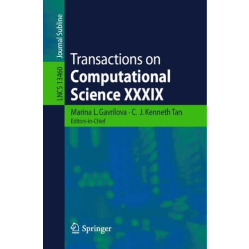Transactions on Computational Science XXXIX Paperback Book