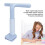 Kids Sitting Posture Corrector, Adjustable Blue Silicone Cushion Desk Support 5