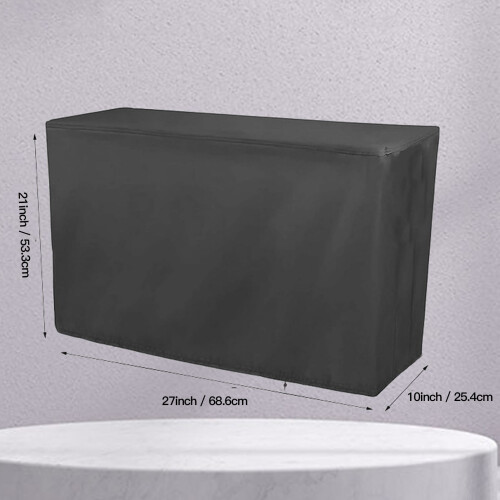 Cubierta para rack de mancuernas rectangular plateado 420D 1