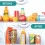 Kitchen Transparent Storage Box Food Storage Box Large Transparent Storage Containers are Used for Sorting. 2