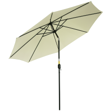 Sombrilla de Jardín Beige 295 x 295 x 250 cm