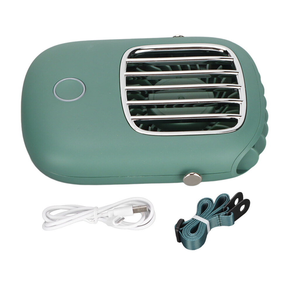 Cooling Fan For Summer Adventures, Personal Fan Usb Rechargeable Foldable Stand Lightweight Design Quiet Operation Battery Powered Adjustable Wind 9489952658339