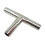 Stainless Steel 3 Way CO2 Splitter Tee Barb for Multi‑Keg Draft Beer Systems 1