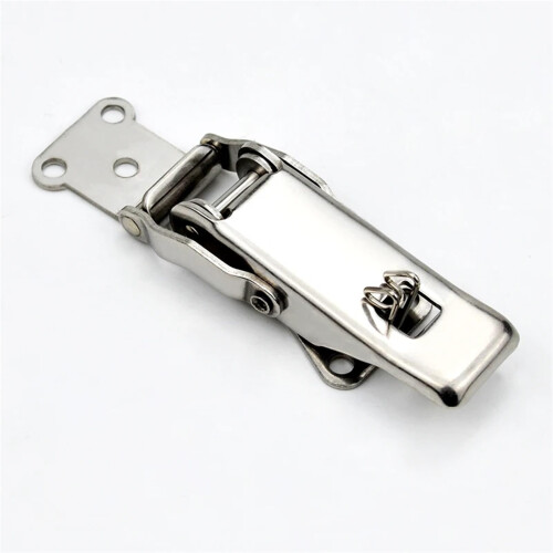 Stainless Steel Toggle Latch 304 Spring Loaded Lock for Cabinets Toolboxes Luggage Durable Fastener