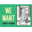 WE WANT Comics by Jashorn Paperback Book 1