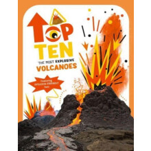 The Top Ten Most Dangerous Volcanoes by Christina Banfi Hardcover Book