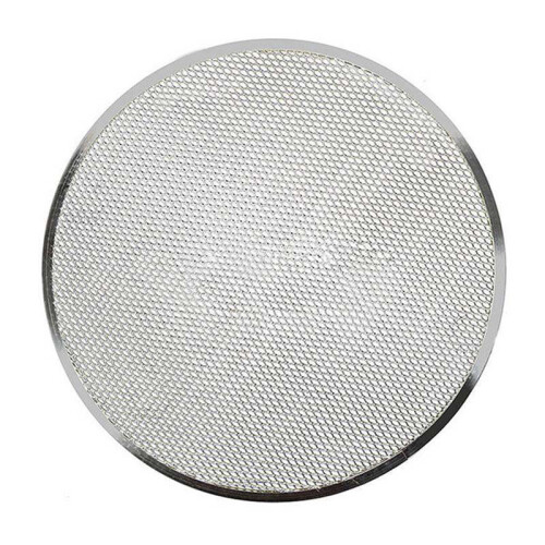 Professional Round Pizza Oven Baking Tray Barbecue Grate Nonstick Mesh Net(14 Inch)