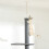 PawHut PawHut 260cm Cat Tree Floor To Ceiling Adjustable Height, Grey 8