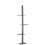 PawHut PawHut 260cm Cat Tree Floor To Ceiling Adjustable Height, Grey 2